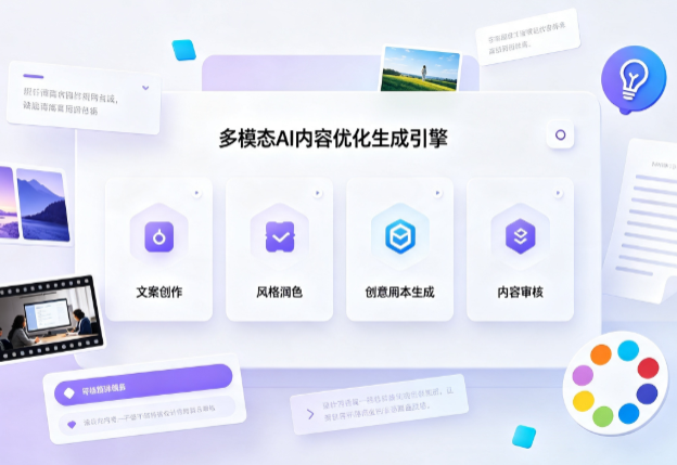 新余AI智能内容优化创新 多模态生成技术丰富数字内容创作生态